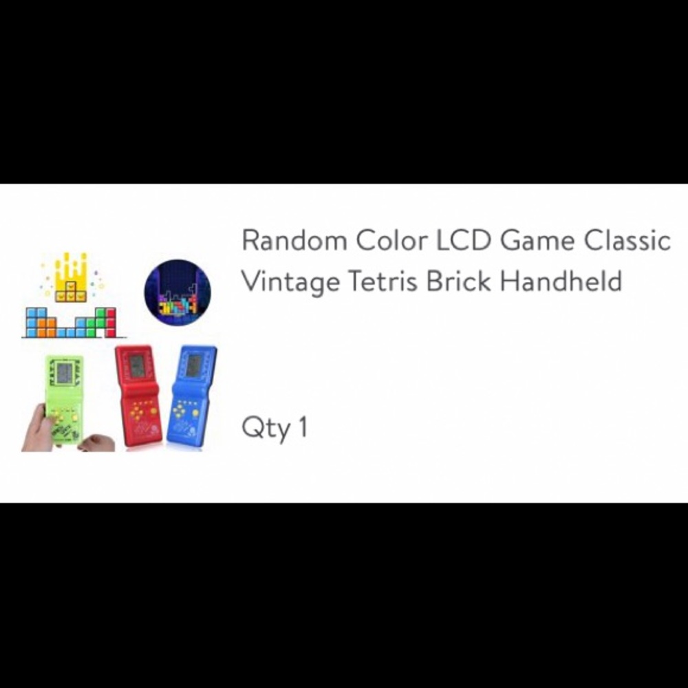 🔥5/$20🔥 New Handheld Classic Tetris Game